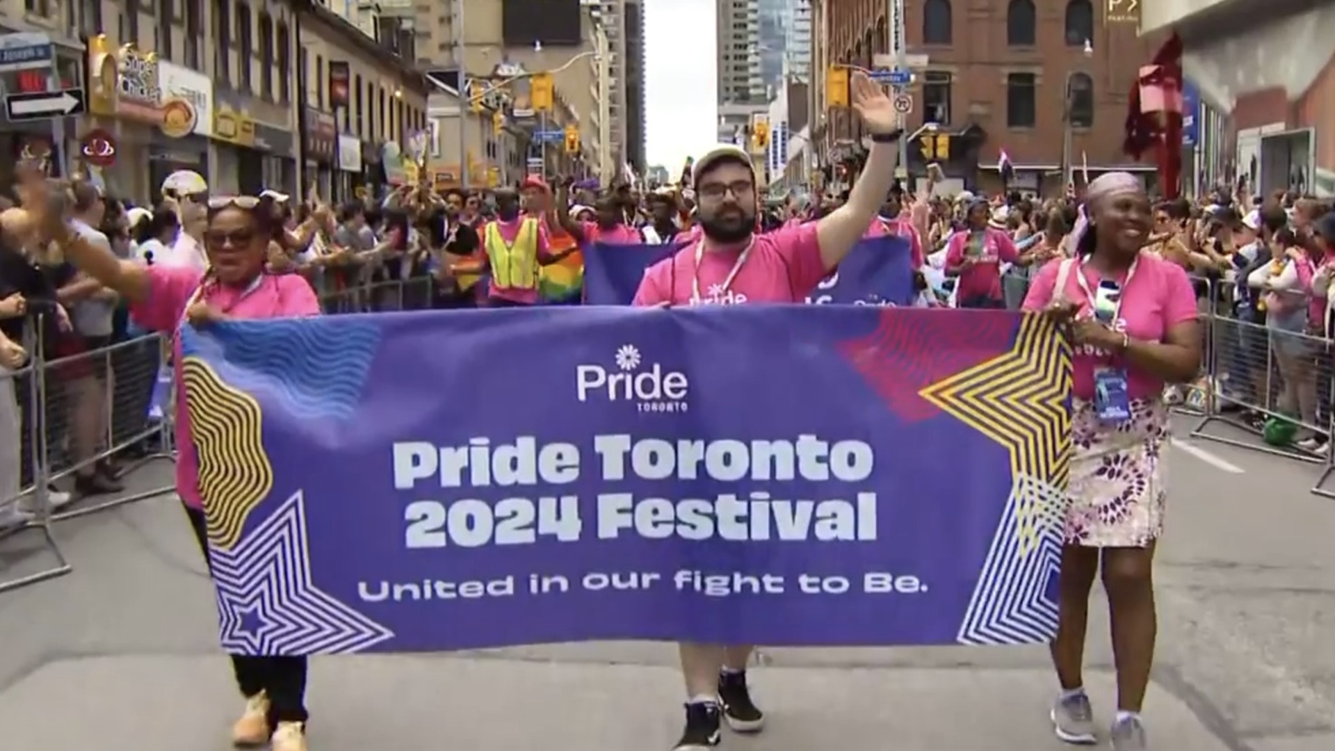 Protesters speak out after shutting down Toronto's Pride Parade