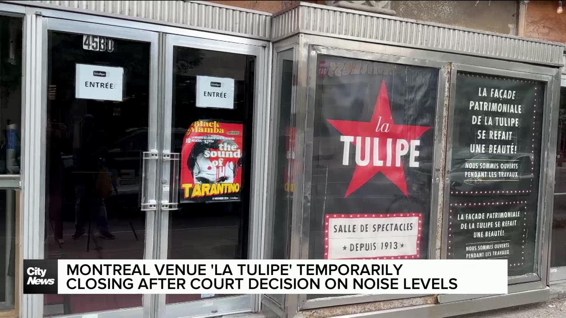 Montreal music venue temporarily closes after court ruling on noise