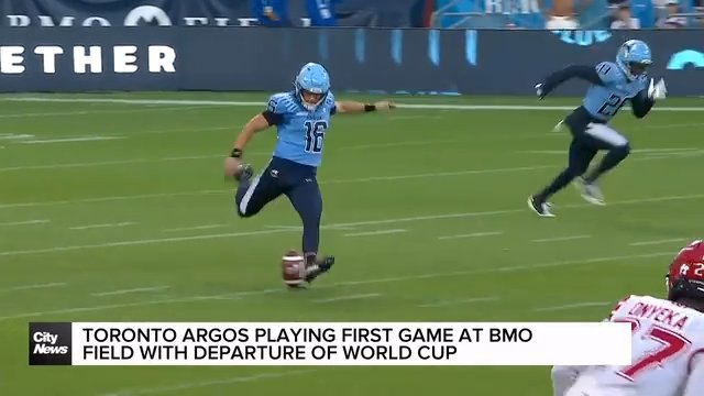 Argonauts win home opener 8 weeks into CFL season