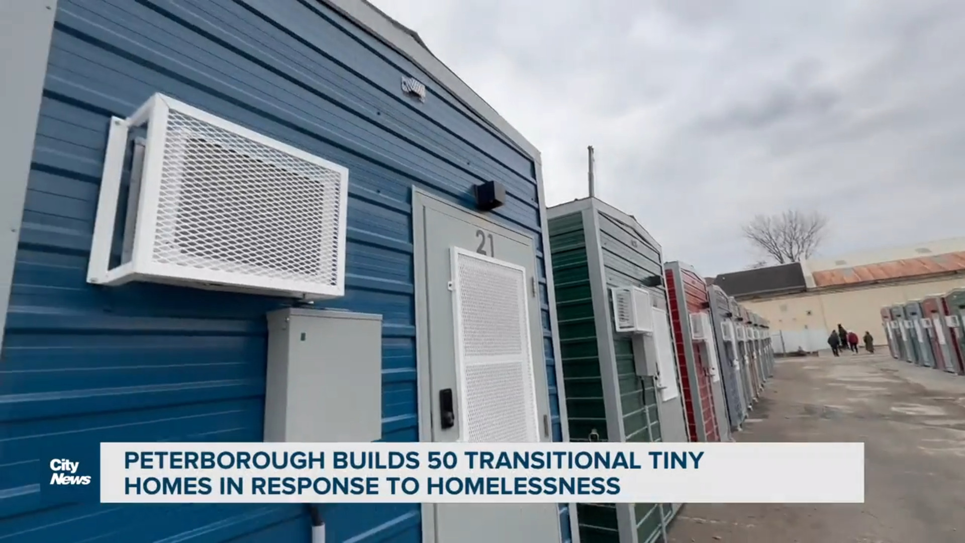 Peterborough builds 50 transitional tiny homes in response to homelessness