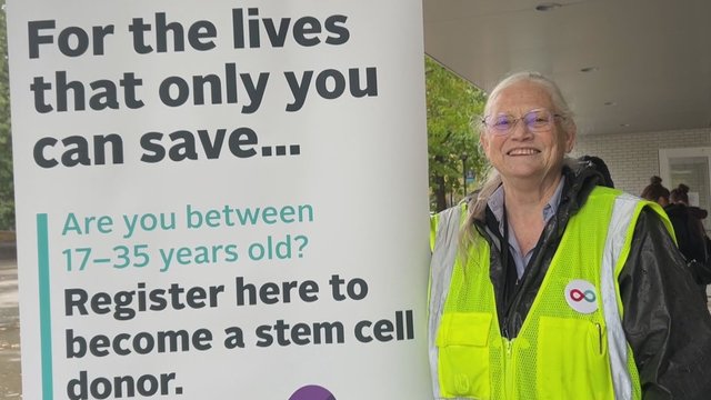Grandma walks continents to save lives after granddaughter’s leukemia battle