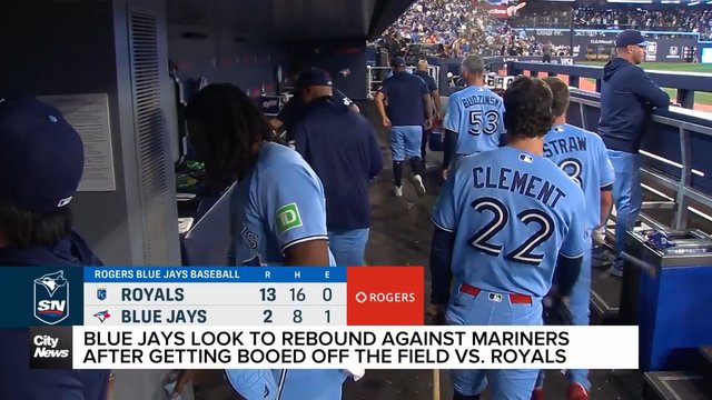 Blue Jays look to rebound after getting booed off the field this week