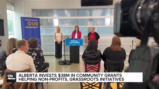 Alberta invests $38M in community grants helping non-profits, grassroots initiatives