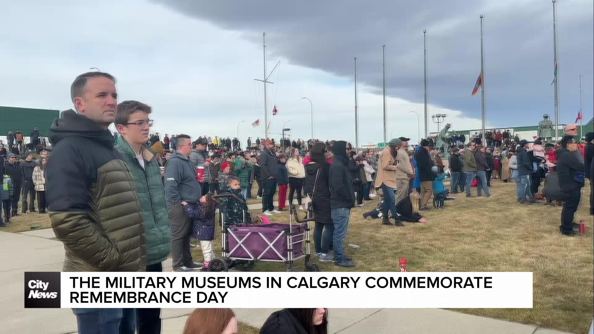 Calgary's Military Museums commemorate Remembrance Day