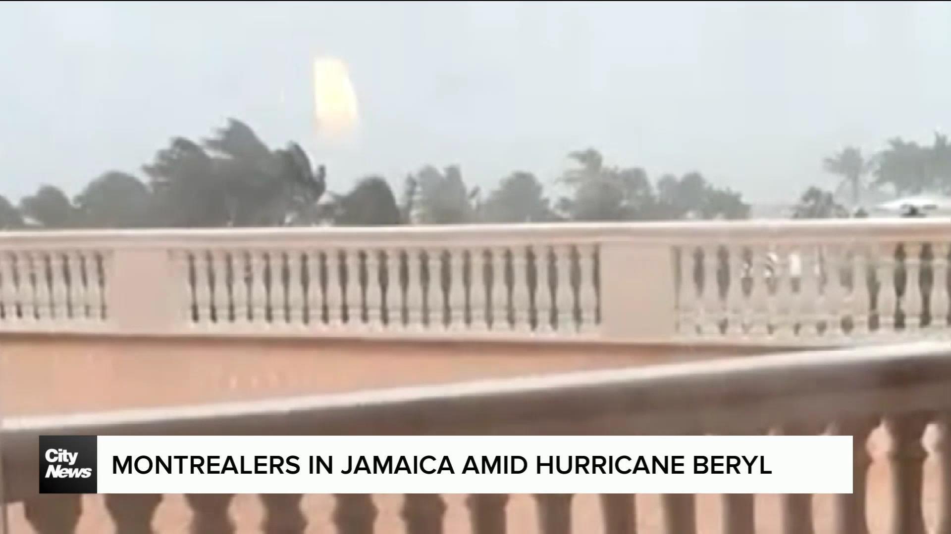 Montreal family feels wrath of Hurricane Beryl in Jamaica