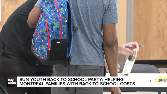 Sun Youth helps ease the cost of back-to-school for Montreal families