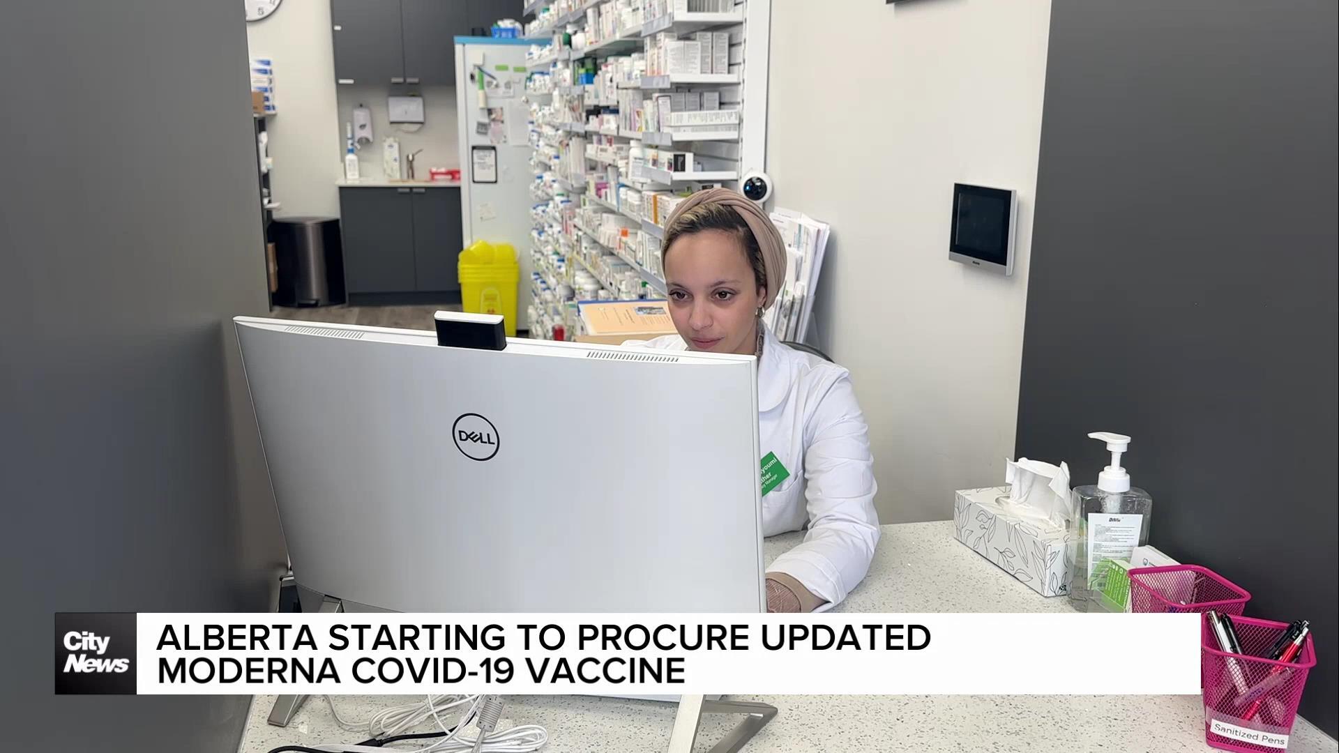 Alberta starting to procure updated Moderna COVID-19 vaccine