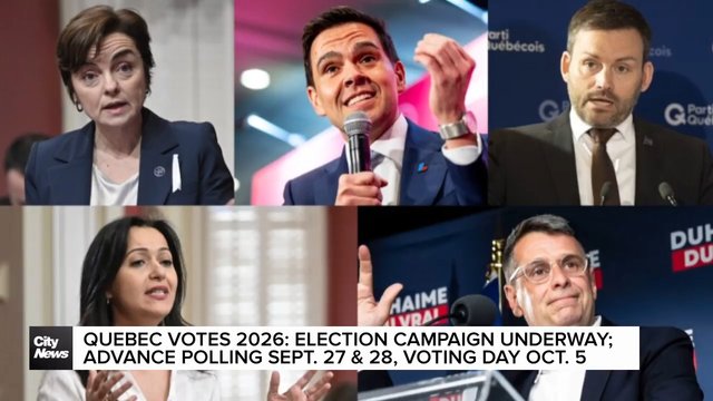 Quebec votes 2026: election officially underway, race to Oct. 5