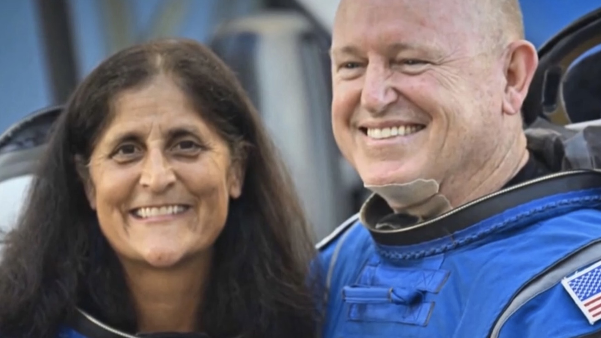 NASA astronauts speak on delayed return home