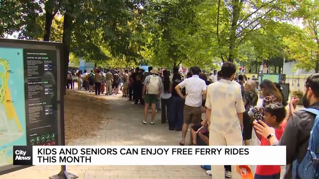 Kids and seniors can enjoy free ferry rides in August