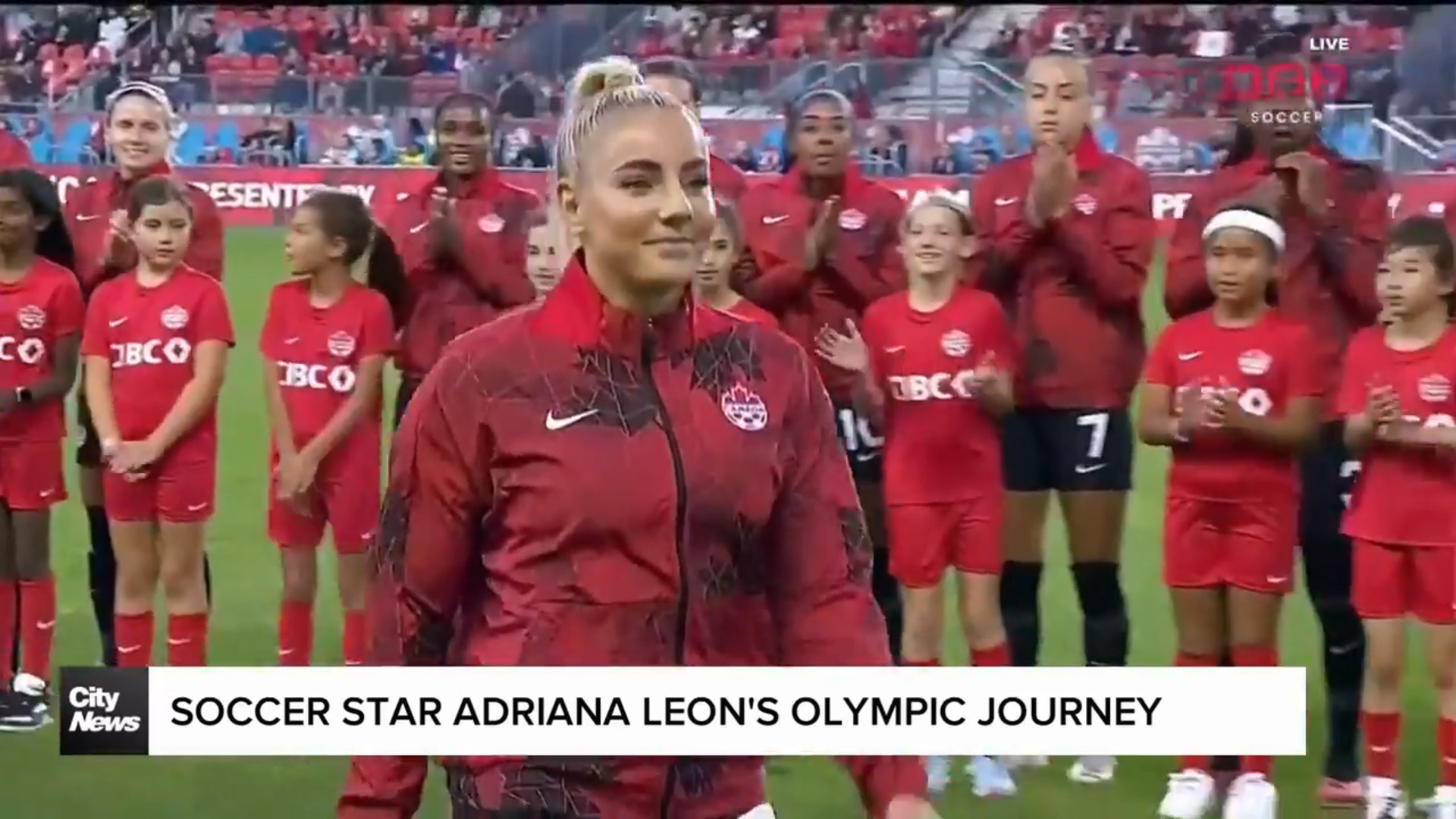 Canadian soccer star Adriana Leon's journey to the Olympic stage