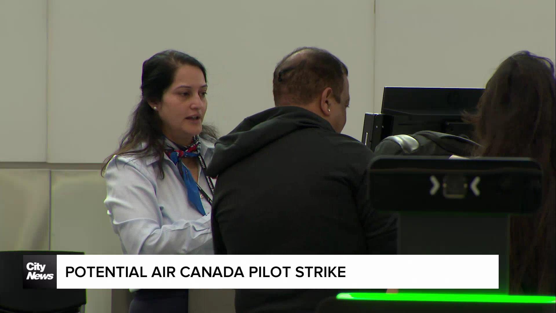 Potential Air Canada pilot strike