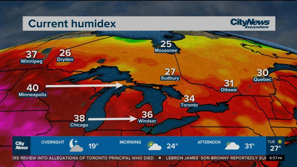 Heat Warning In Effect For Toronto Until Friday CityNews Toronto   Image 