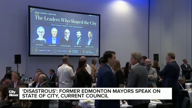 ‘Disastrous’: Former Edmonton mayors speak on state of city, current council