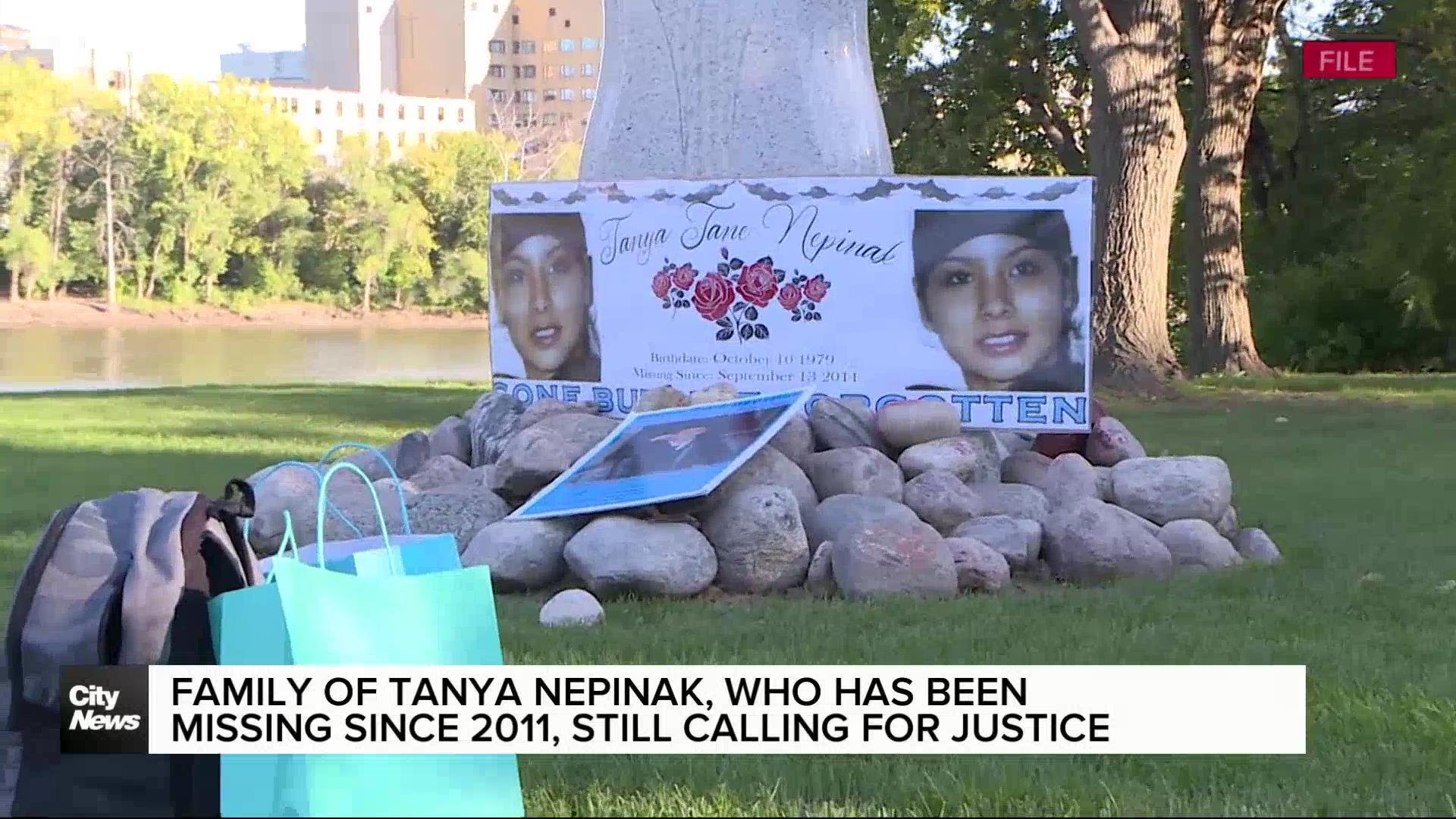 Family of Tanya Nepinak still calling for justice, as anniversary of disappearance approaches