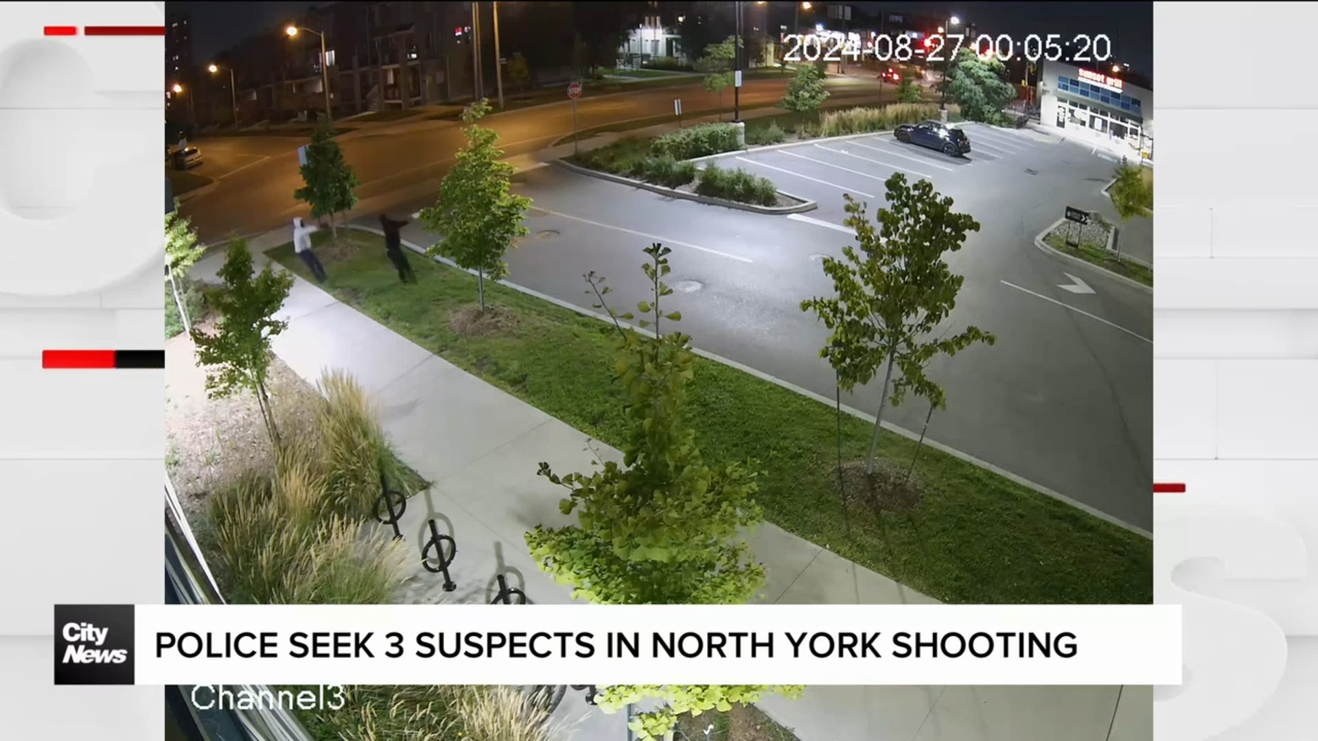 Police seek 3 suspects in North York shooting