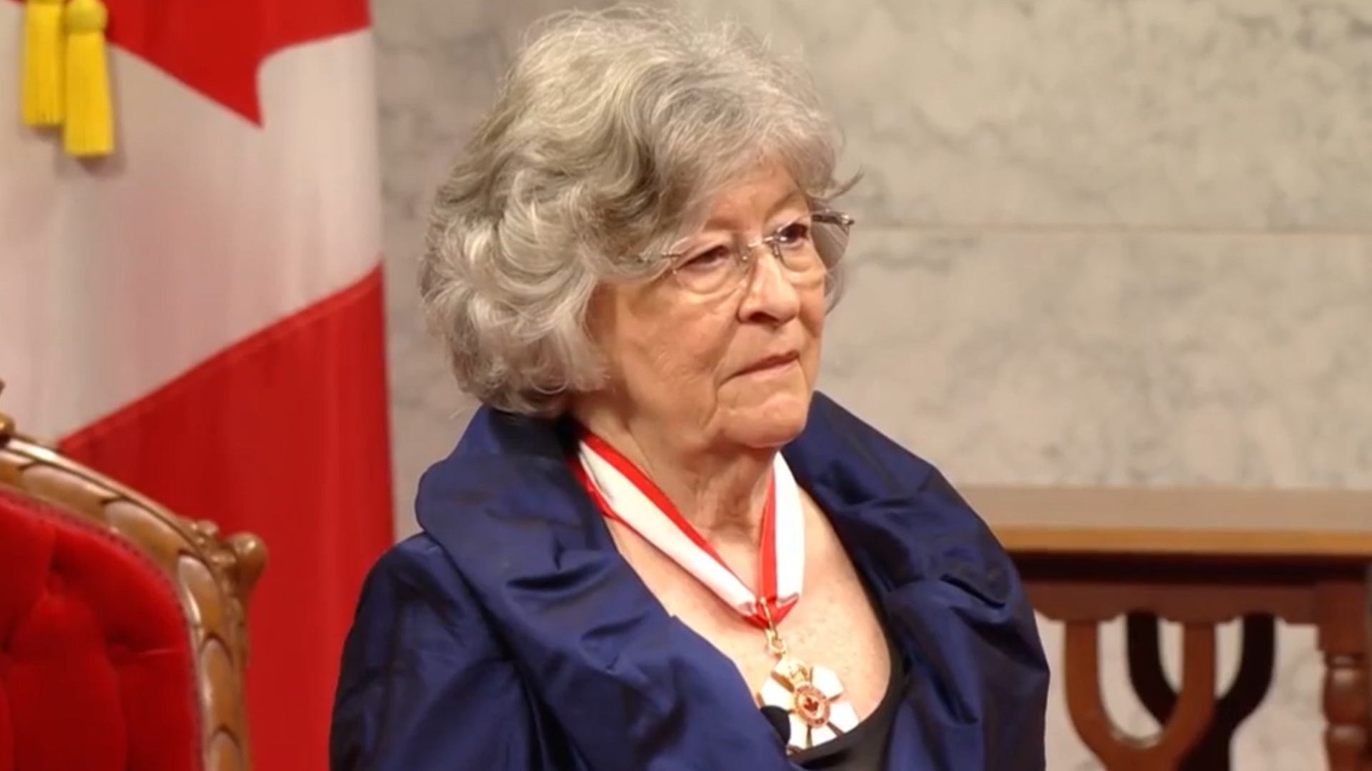 Arbour sworn in, Poilievre urges unity