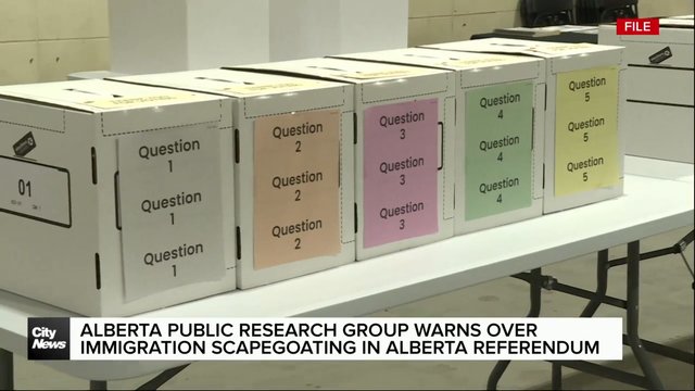 Alberta Public research group sounds alarm over immigration referendum questions