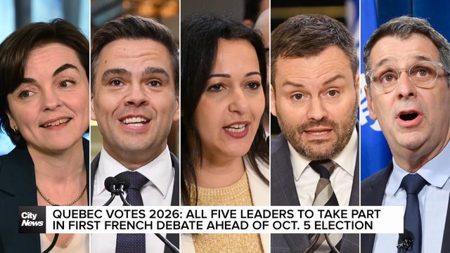 Quebec votes 2026: Leaders to take part in first French debate