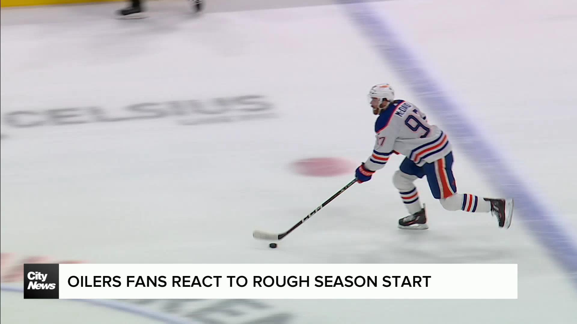 Oilers fans react to rough season start