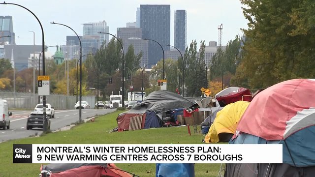 Montreal unveils winter plan to help people experiencing homelessness