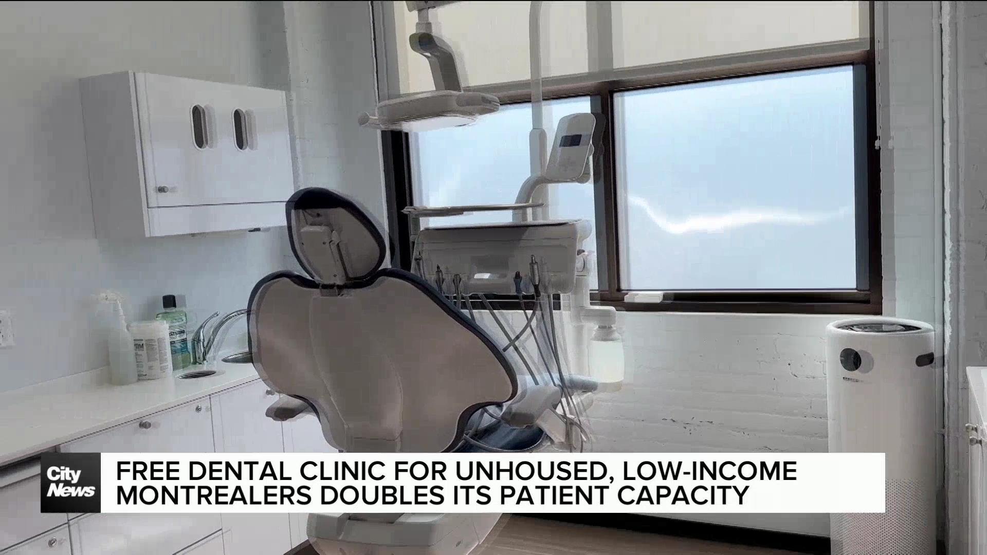 Free dental clinic for unhoused and low-income Montrealers