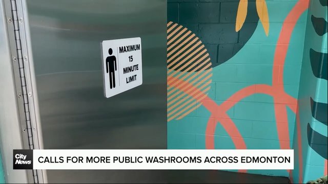 Calls for more public washrooms across Edmonton