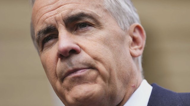 Protester calls Carney's investment summit a 'fire sale of Canadian resources'
