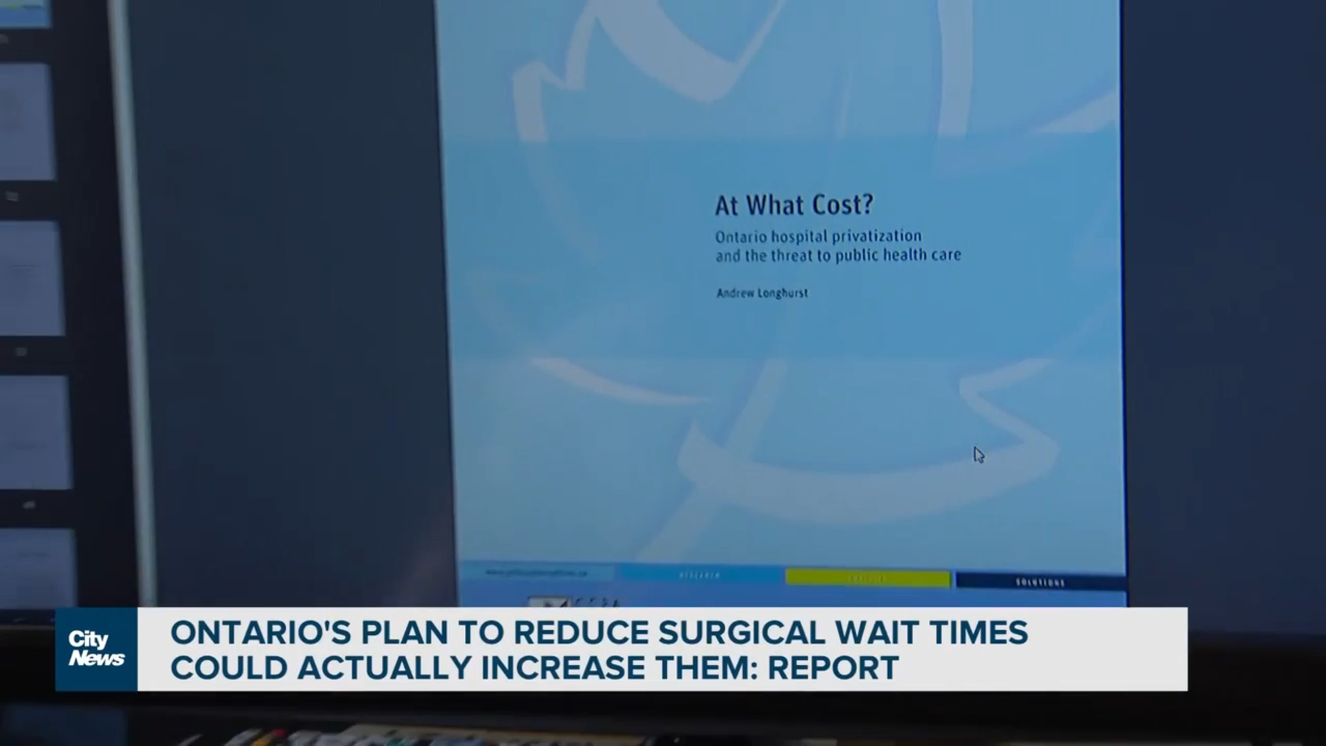 Ford government's Bill 60 will increase surgical wait times: report