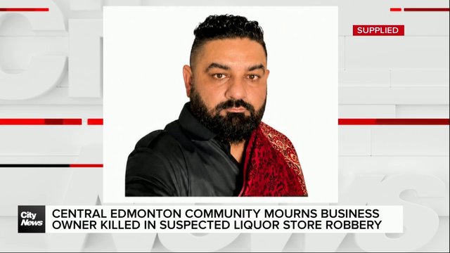 Edmonton business owner killed in suspected liquor store robbery