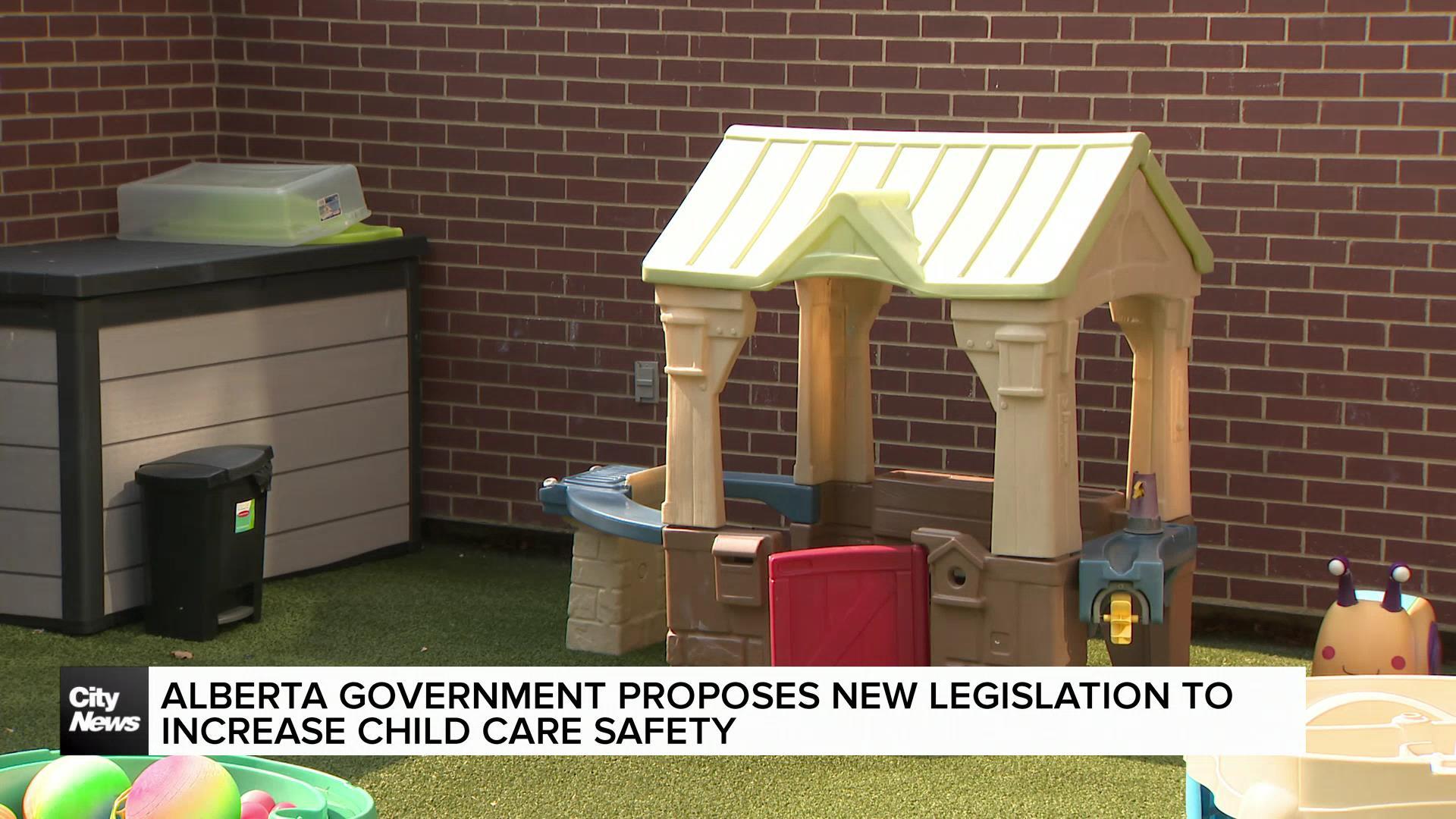 Alberta government proposes new legislation to increase child care safety