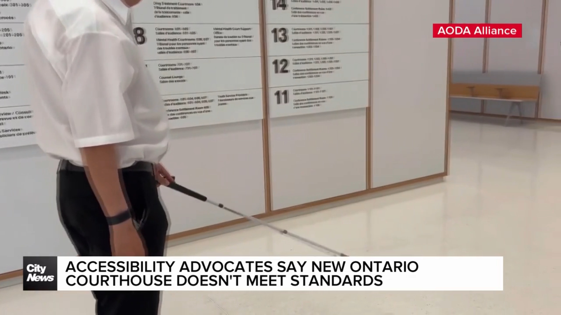 Accessibility advocates say new courthouse doesn't meet standards