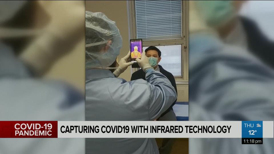 Capturing COVID-19 with infrared technology