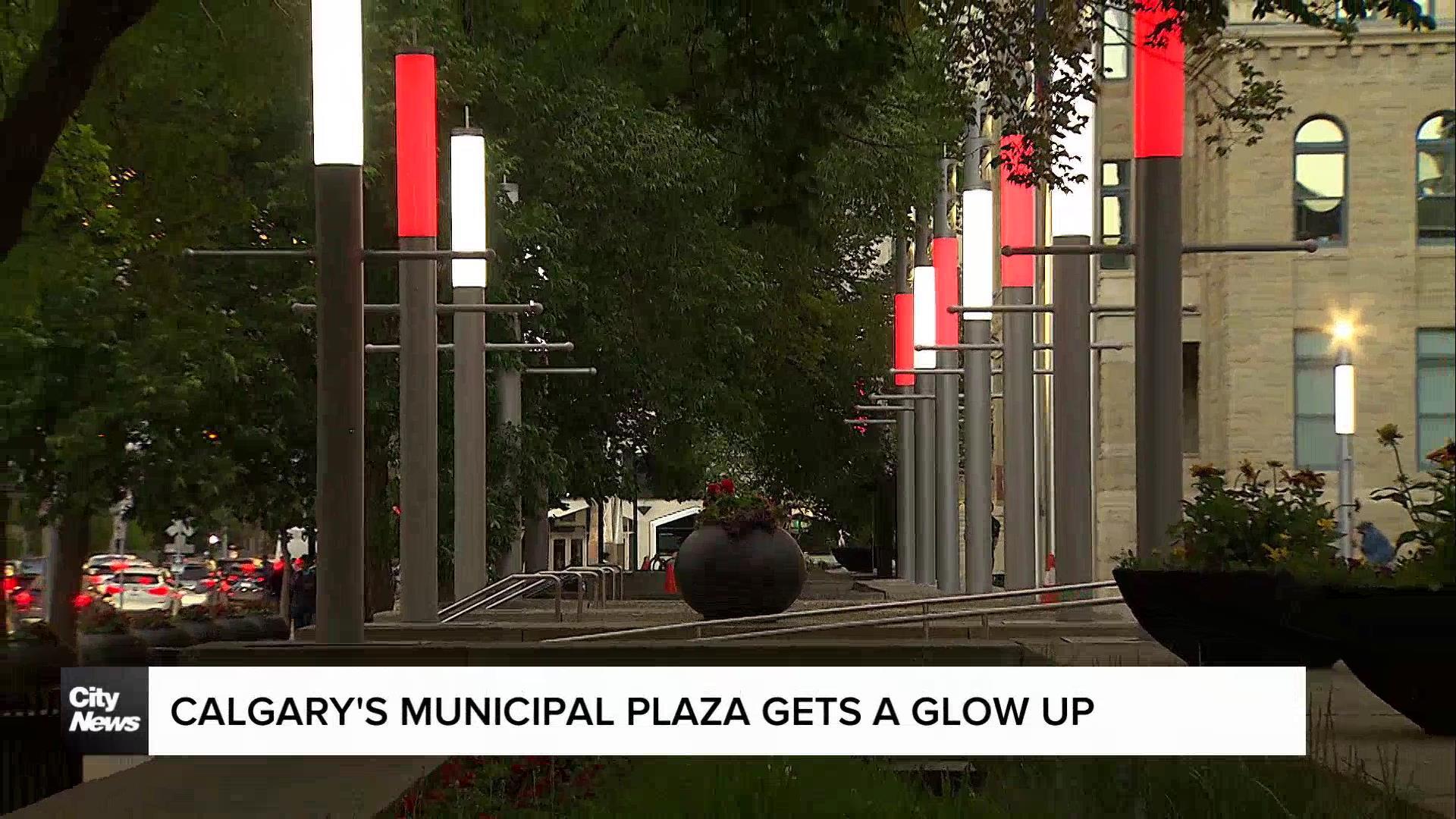 Calgary's Municipal Plaza gets a glow up