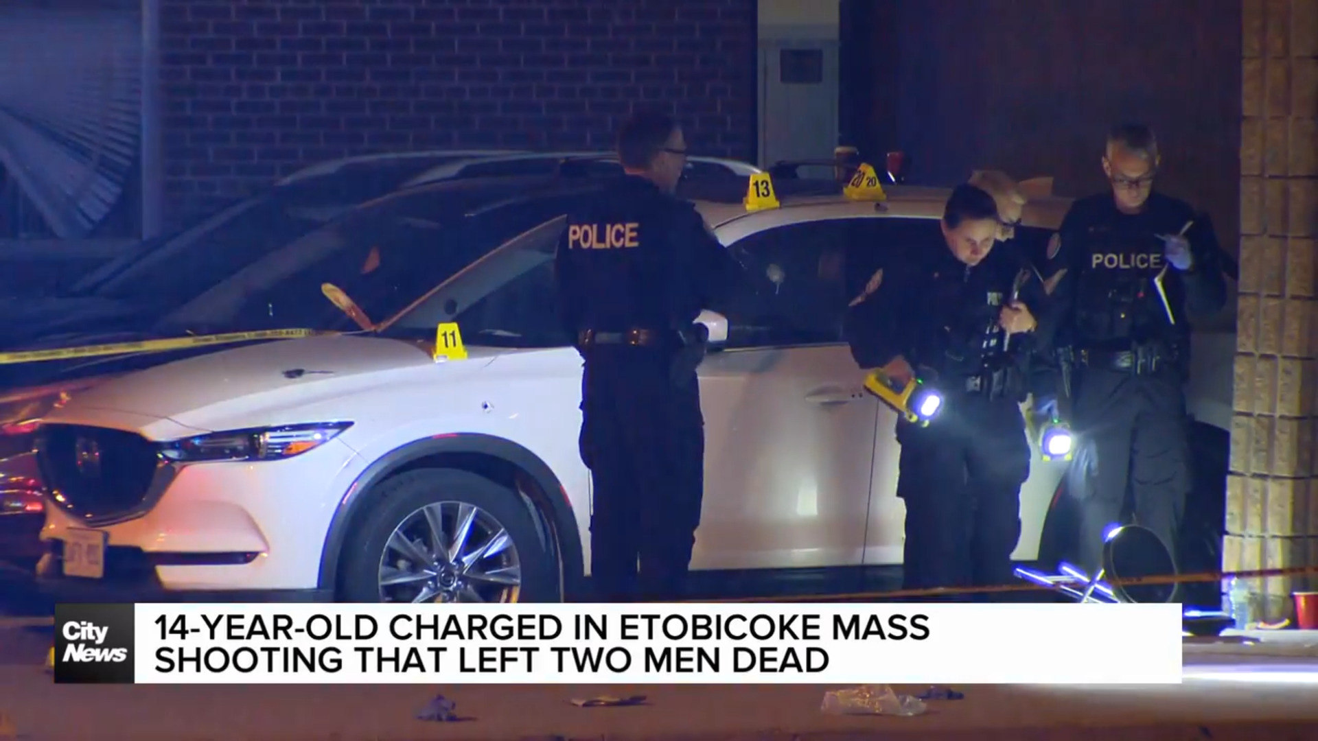 14 year old charged with murder in connection to deadly mass shooting in Etobicoke