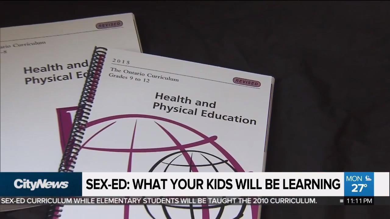 Sex-ed: What your kids will be learning