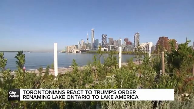 Torontonians react to Trump's executive order renaming Lake Ontario to Lake America