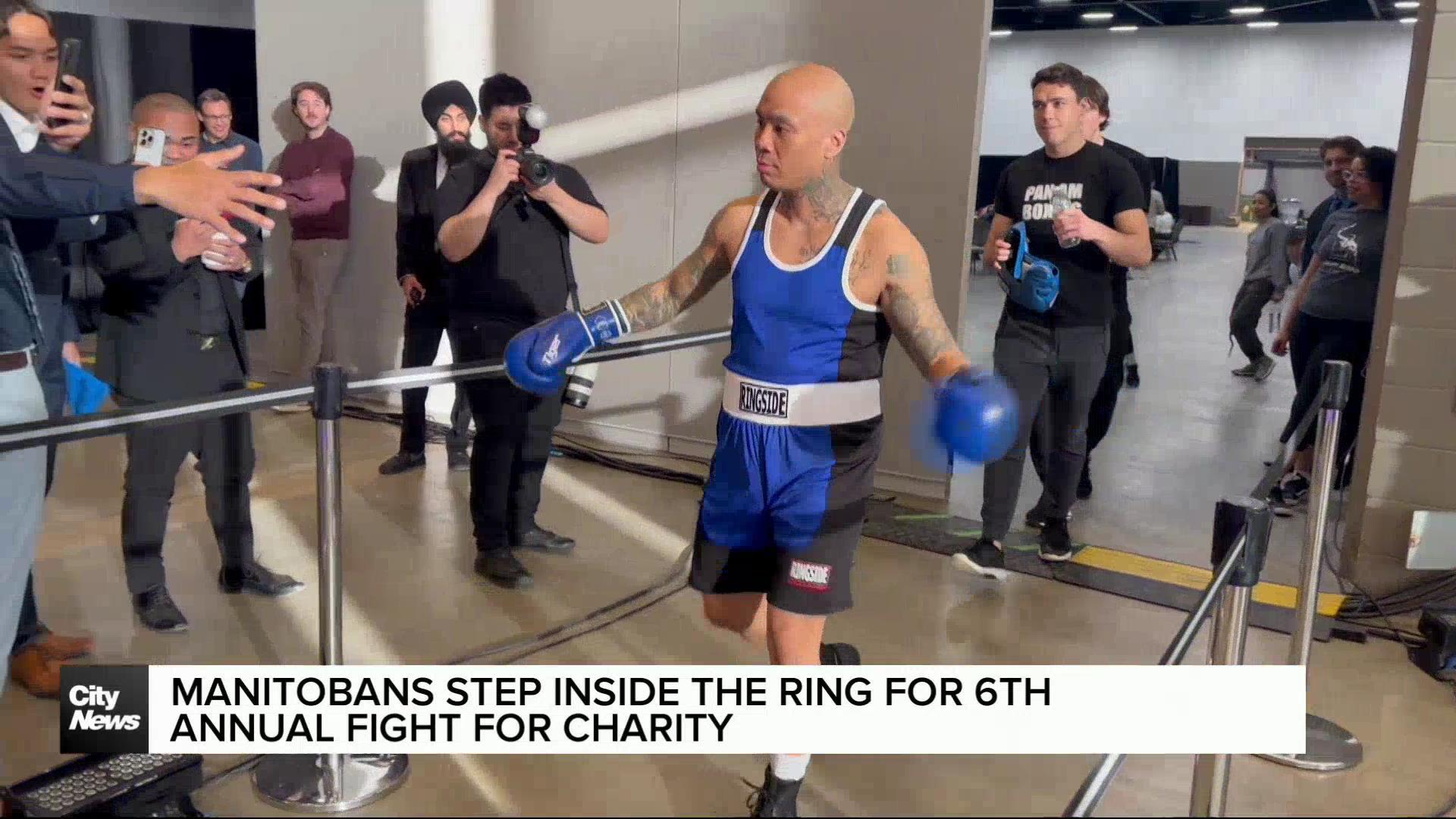 Winnipeggers fight homelessness at 6th annual Fight for Charity