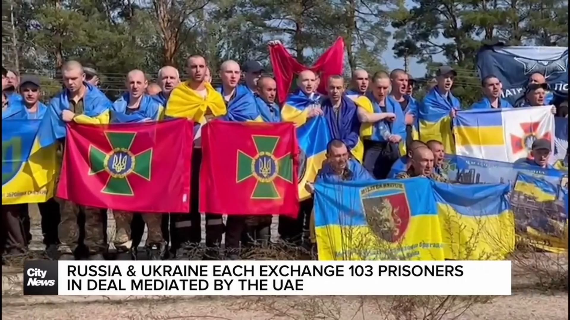 Russia and Ukraine conduct large scale prisoner swap