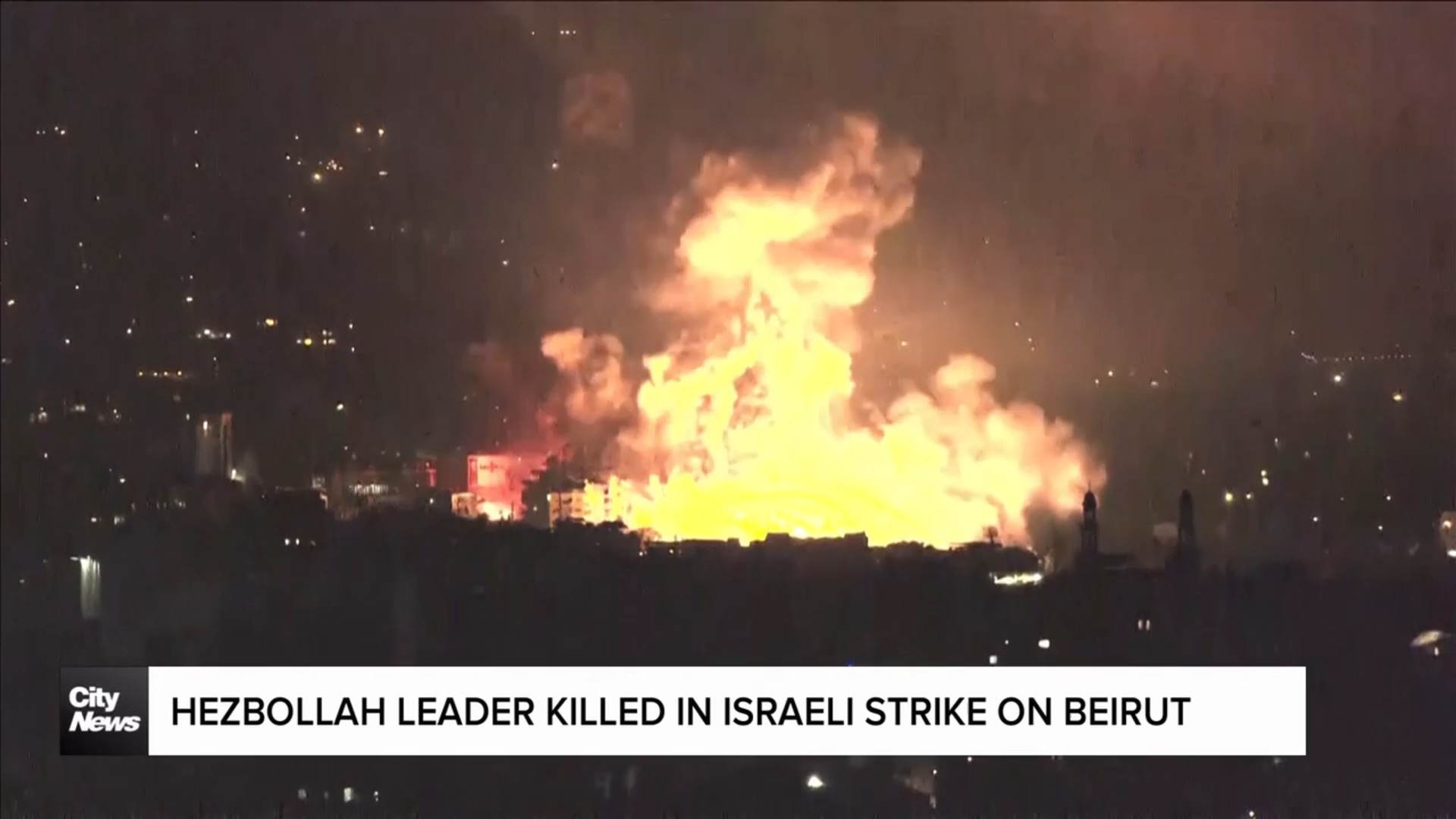 Hezbollah leader confirmed dead after Israeli strike on Beirut