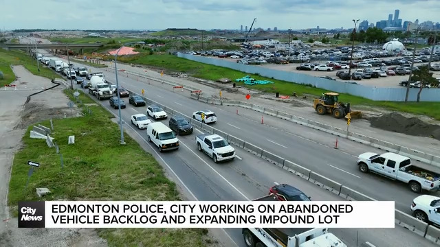 Edmonton Police, City working to make space at Impound Lot with 150 temporary spaces