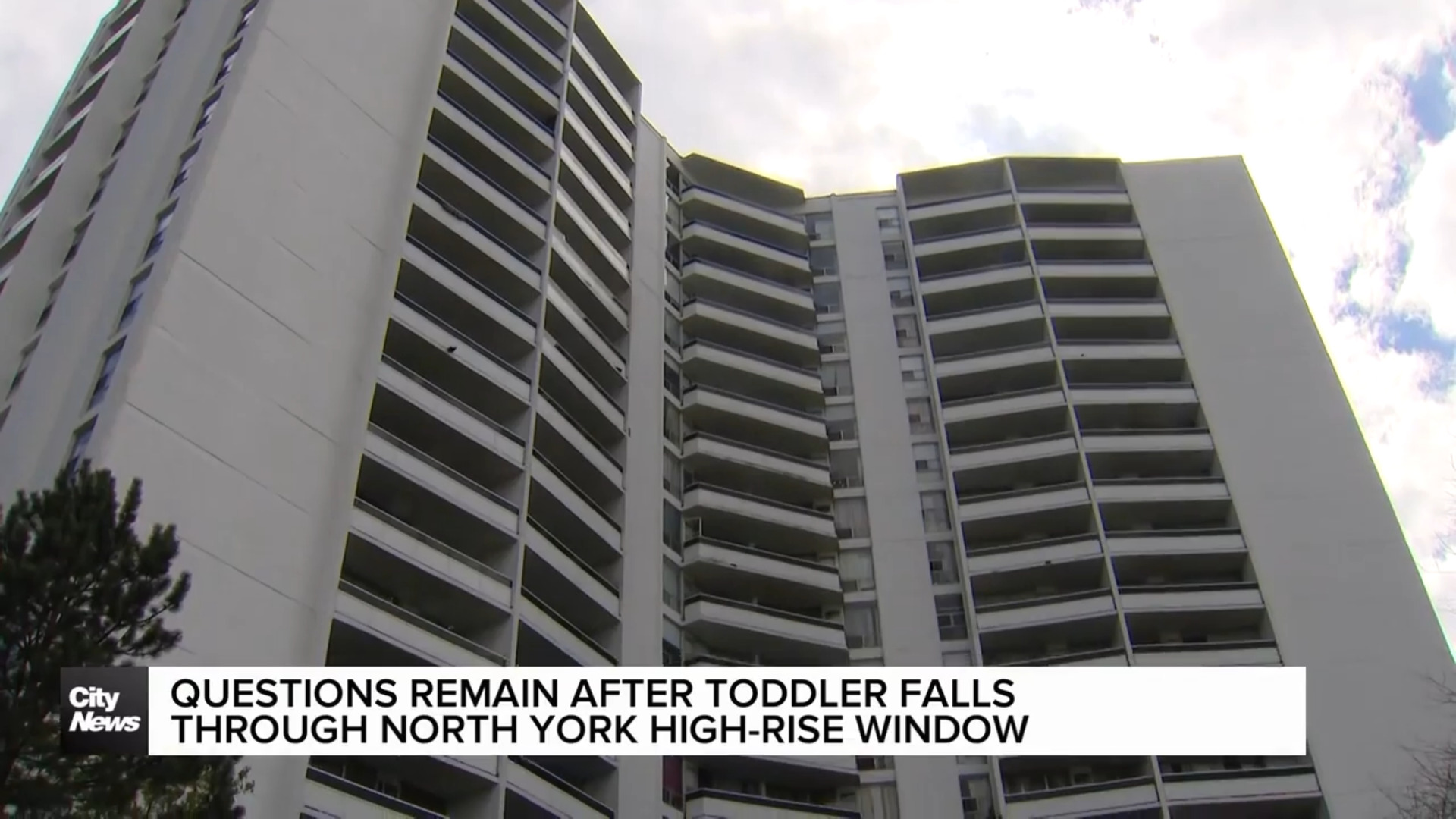 Questions remain after toddler falls through North York high-rise window