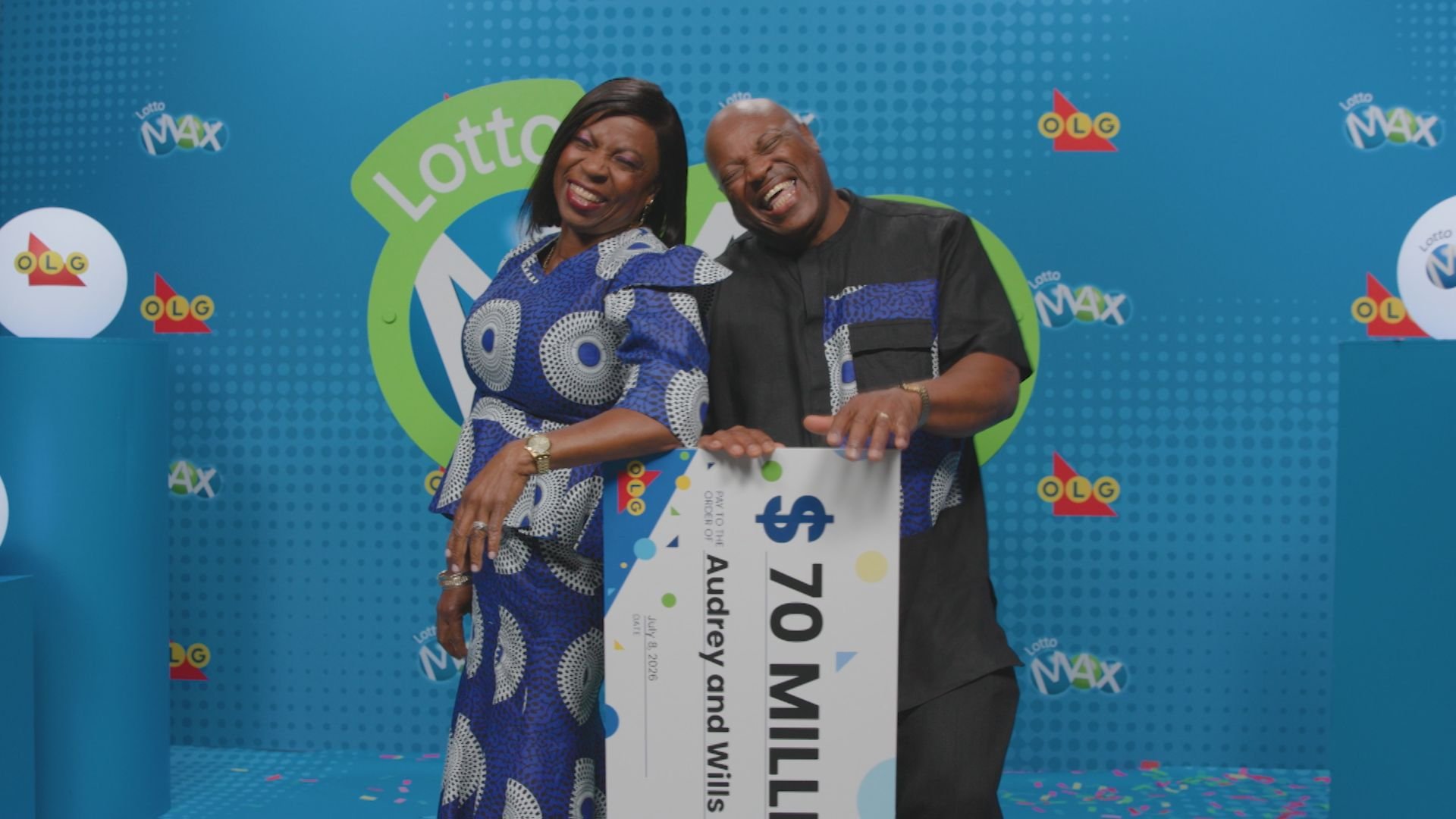 Mother's Day gift wins Brampton couple $70M jackpot