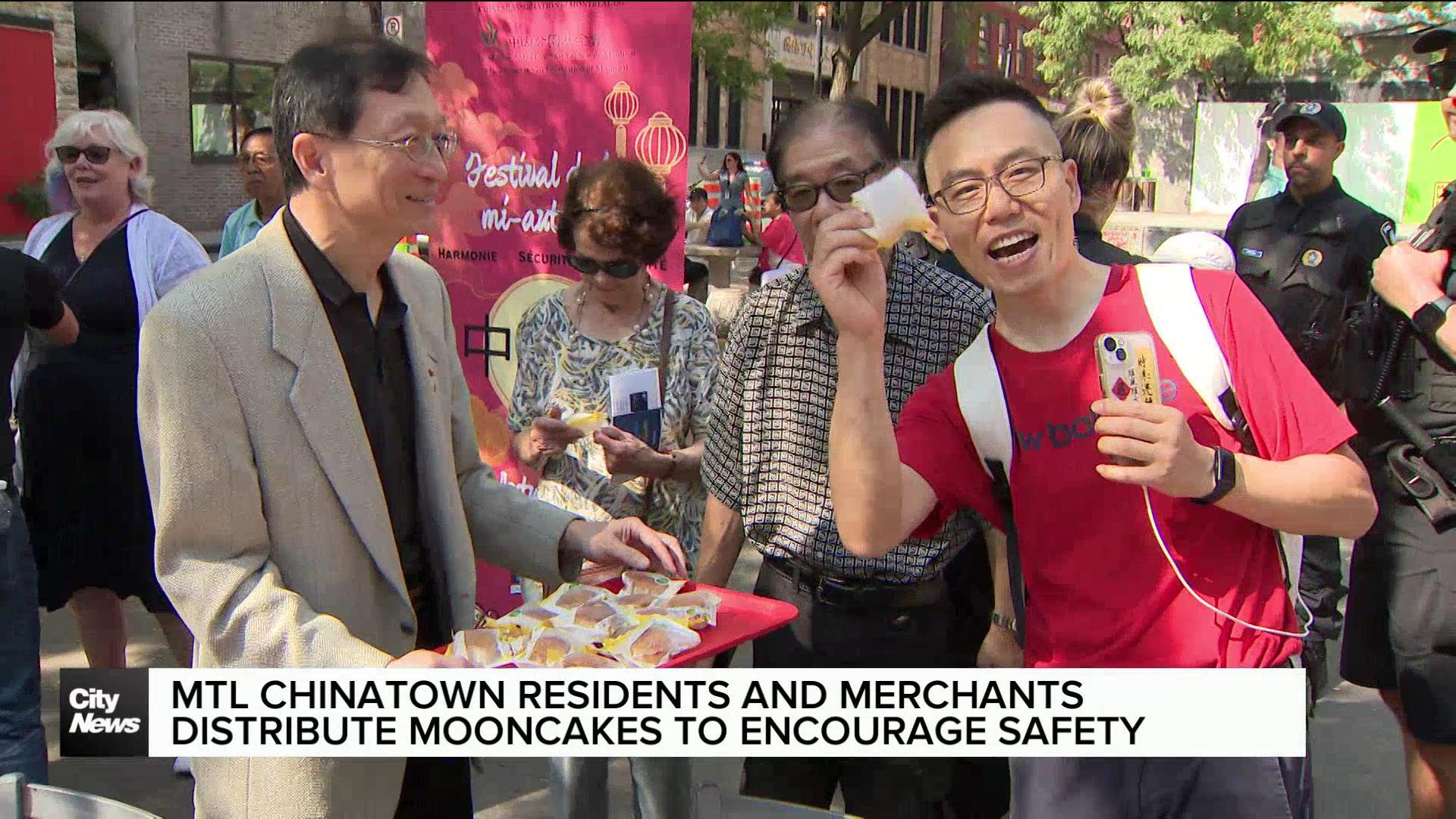 Free mooncakes to encourage public safety in Montreal's Chinatown