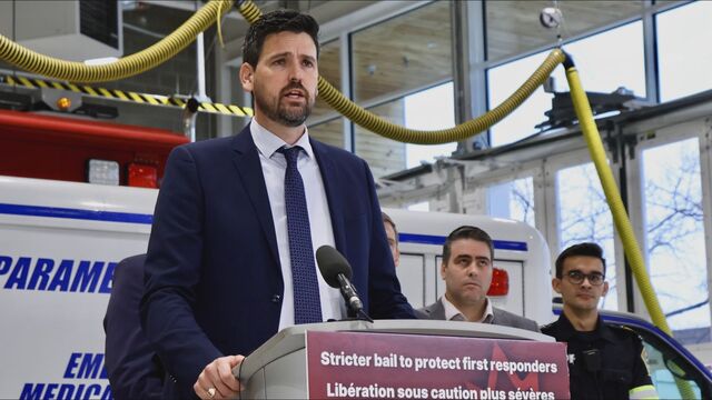 Federal justice minister joins Manitoba leaders for bail reform announcement