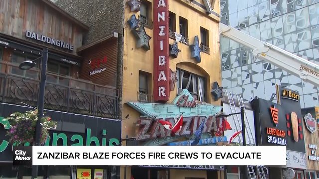 Early morning fire compromises iconic Zanzibar Tavern