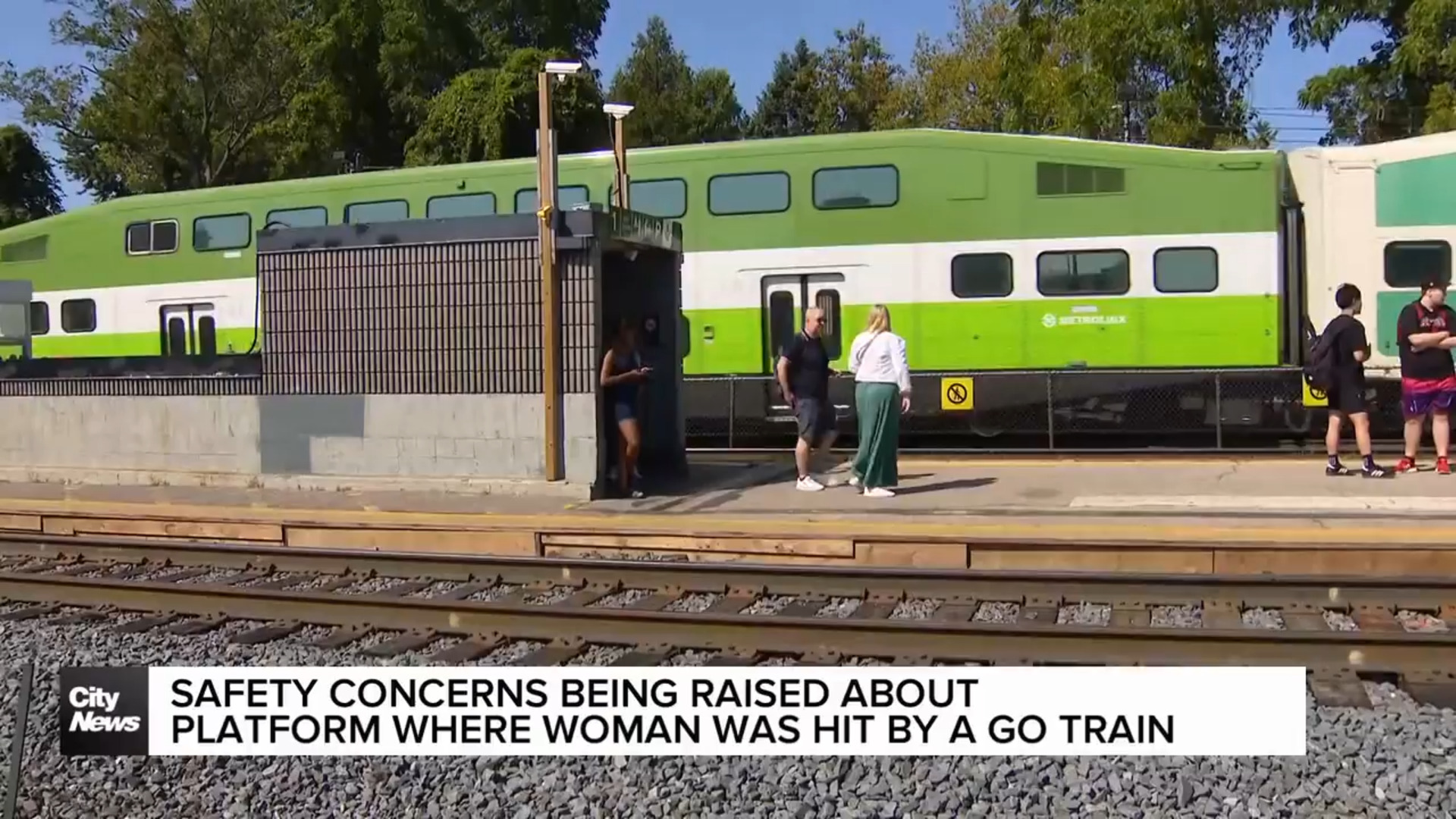 Safety concerns being raised about GO train platform where woman was hit