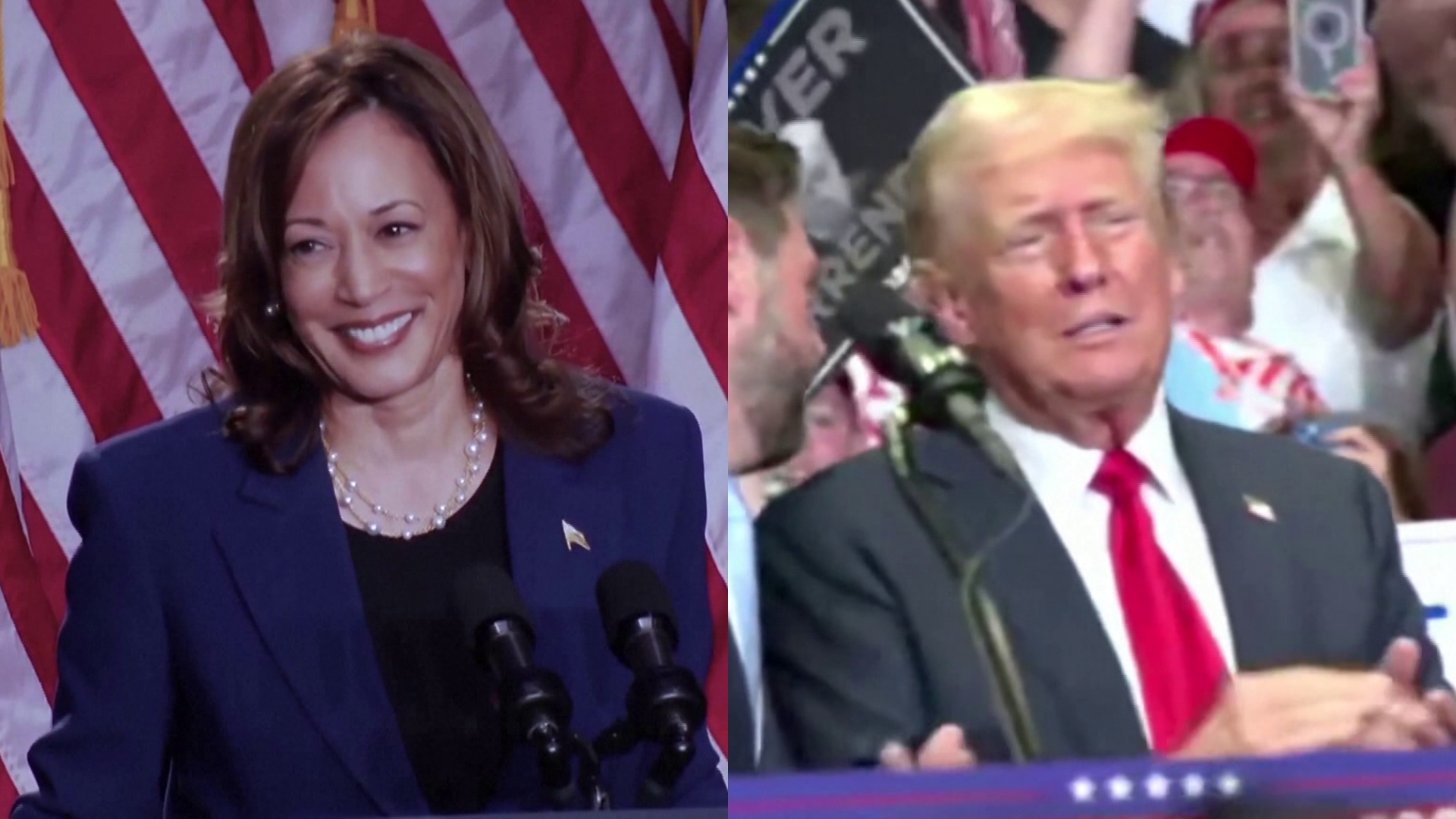 Trump and Harris step up attacks as campaigns intensify