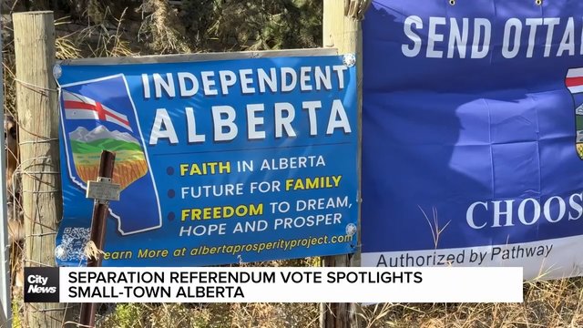 Separation referendum vote spotlights small town Alberta