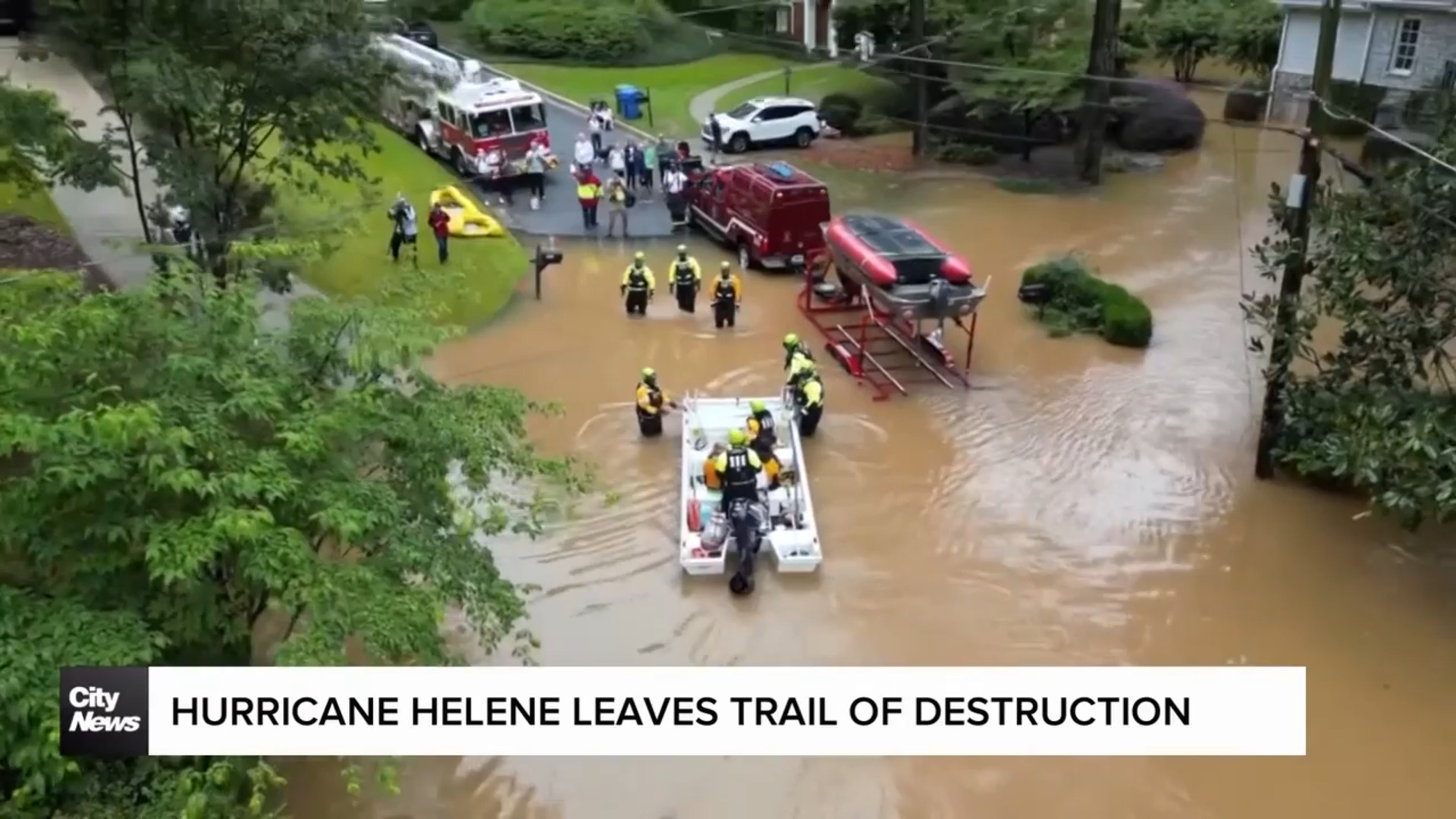 Hurricane Helene leaves trail of destruction